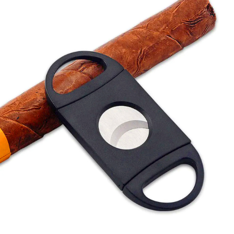 Ножницы для сигар, двусторонний нож из нержавеющей стали, креативные аксессуары для курения