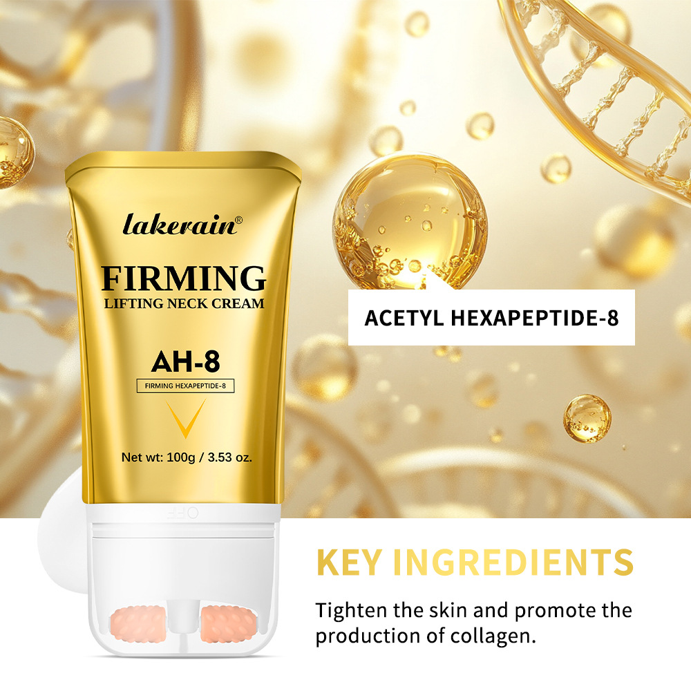 Cross-Border Lakerain Ah-8 Moisturizing Neck Care Cream Press Mo Neck Cream