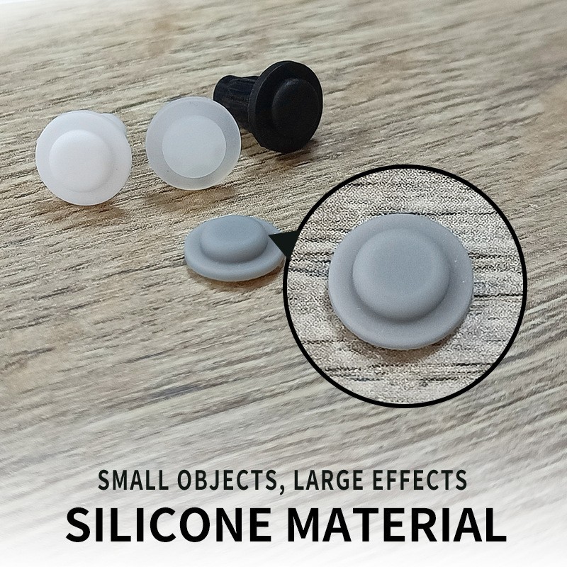 Silicone Anti-Collision Particles, Self-Adhesive Edge Wrapping for Door Panels, Wardrobe Cabinets, Anti-Collision Pads, Corner Soundproofing, Anti-Bump Rubber Particles, Anti-Scratch