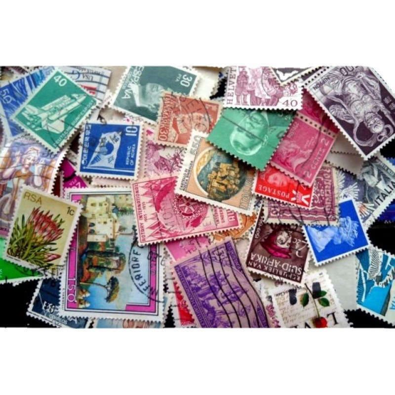 Stamp Foreign Pieces with Different Repeating Plants, Architectural Figures, Paintings, Art, Sports, Transportation, Direct Sales, Yinqin