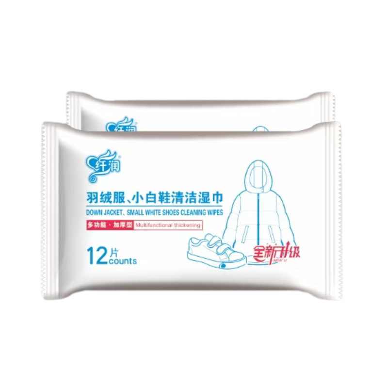Customized Wet Wipes for down Jackets, Customized Oil Stain Removal and Decontamination, No-Wash Wet Wipes, Customized White Shoe Cleaning Wet Wipes Manufacturer