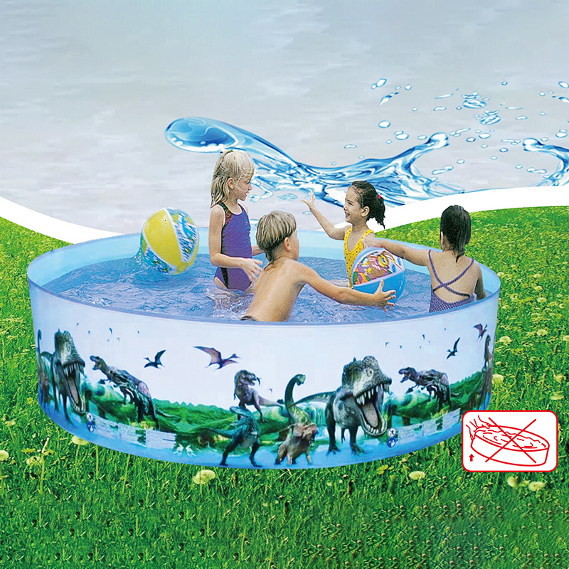Amazon Cross-Border Large Outdoor Inflatable Swimming Pool Round Foldable Home Pool Children's Paddling Pool Wholesale