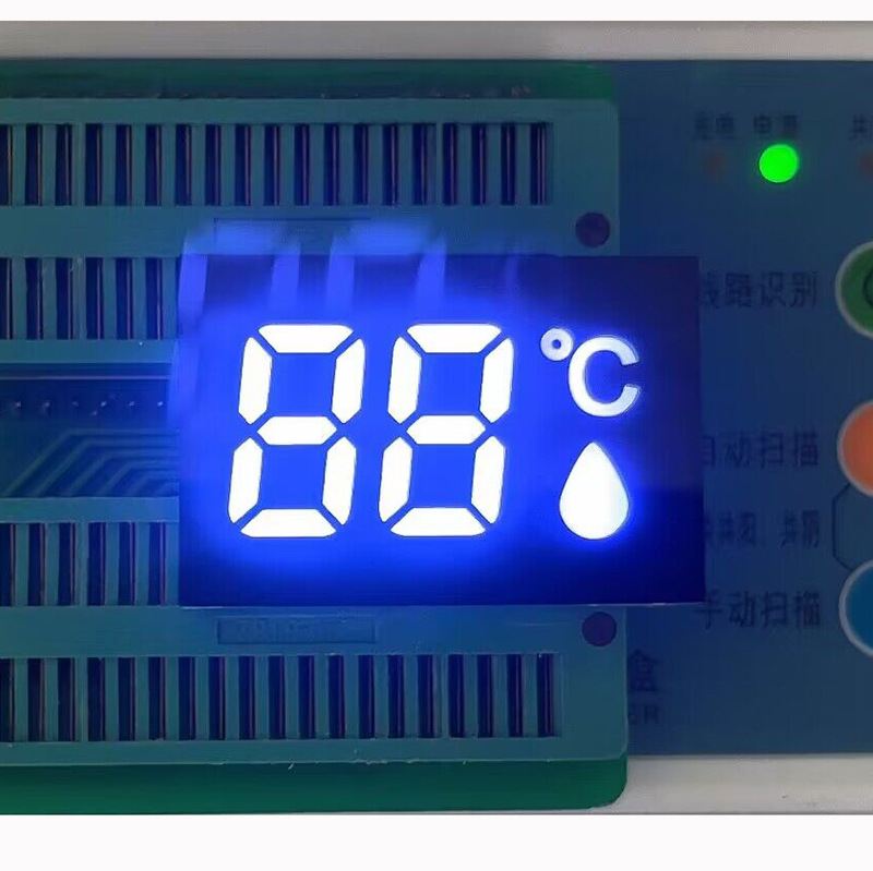 Factory Direct Supply Multi-Color Led Digital Tube Faucet Led Digital Color Screen Temperature and Humidity Digital Display Tube Customization