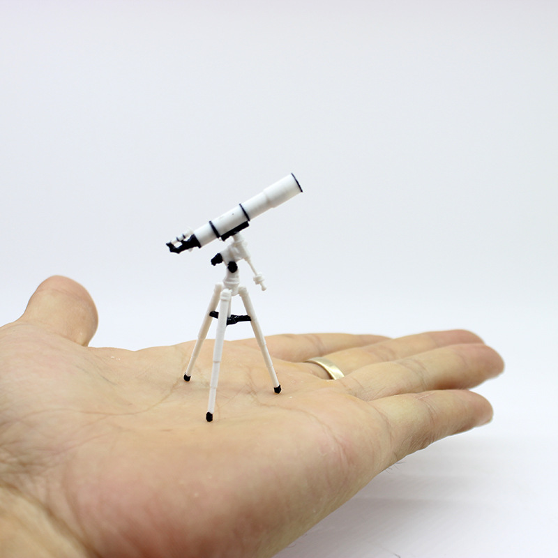 1:12 doll house dollhouse miniature astronomical telescope children's toys desktop small ornaments home model
