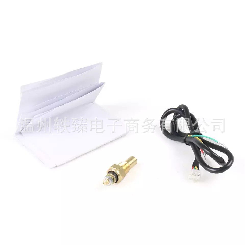 52MM2 inch racing car modified meter 12V universal water temperature meter LED scale digital display car meter