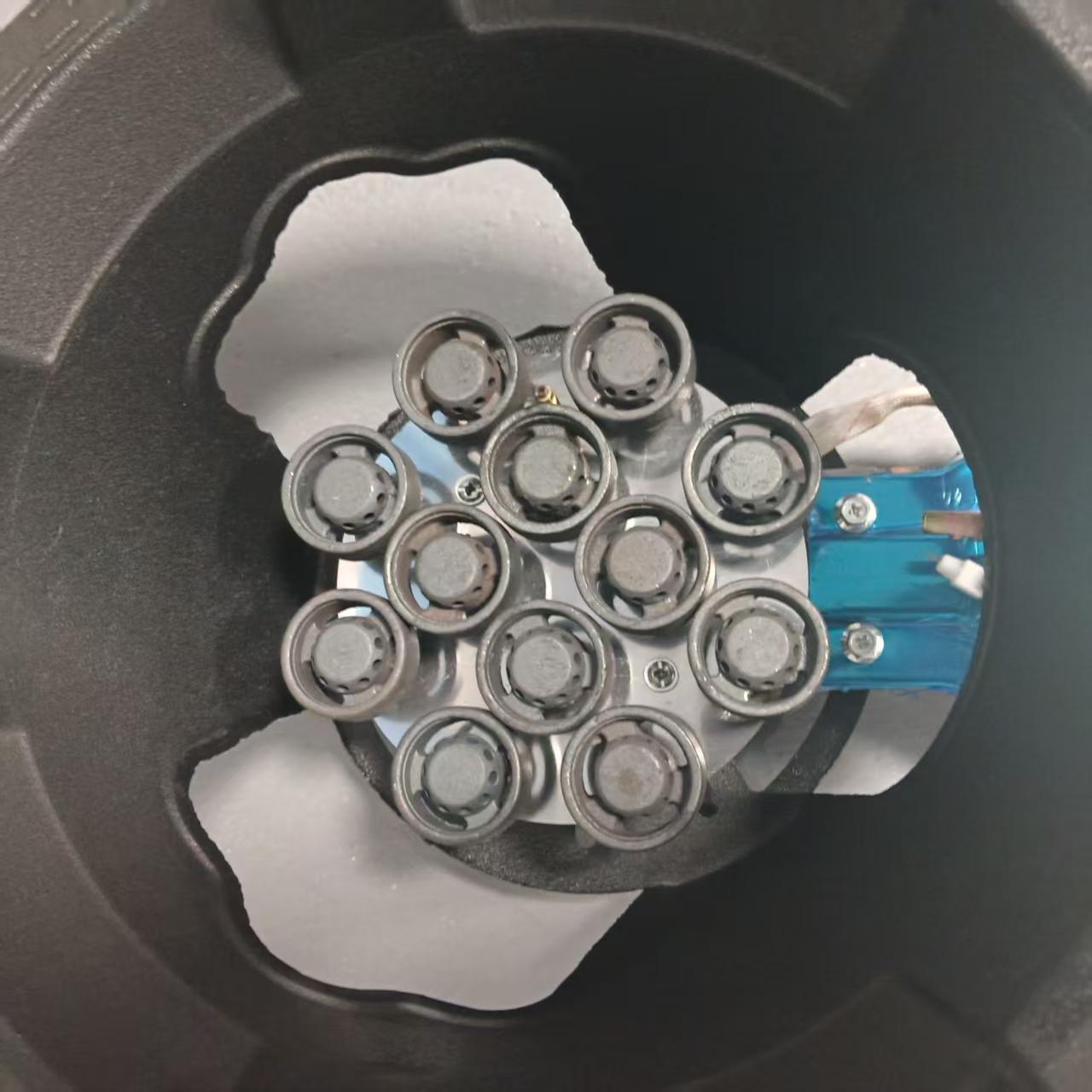 12-Head Low-Pressure High-Flame Commercial Cooking Stove, Liquefied Gas Stove for Restaurants and Stalls, Commercial Tabletop Low-Pressure High-Flame Stove