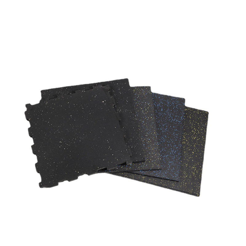 Gym Rubber Mat Indoor Composite Shock Absorbing Mat Strength Training Mat Coil Equipment Rubber Mat