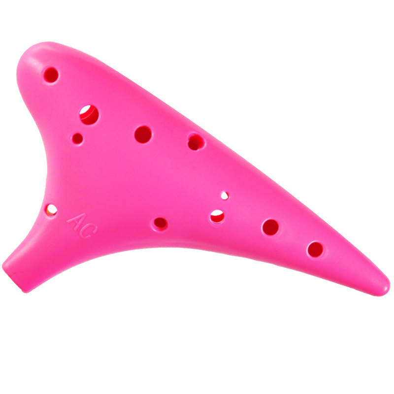 12-hole resin Ocarina AC-tone mid-range C- tone anti-fall primary and secondary school students recommend plastic plastic mini-Hole School