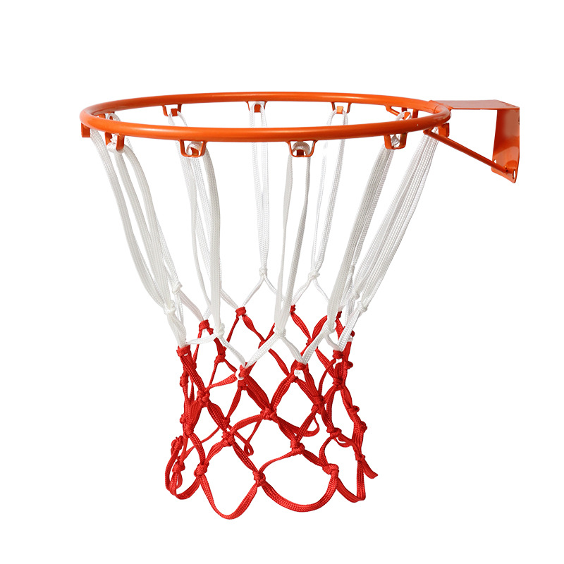 Outdoor Basketball Net Red White and Blue Basketball Net Basketball Rack Net Durable Game Net Bold Weight Standard Basketball Net