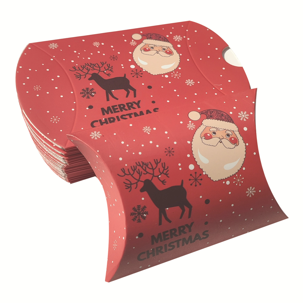 Оптовая продажа рождественских упаковок, коробка для конфет, упаковка для свадьбы