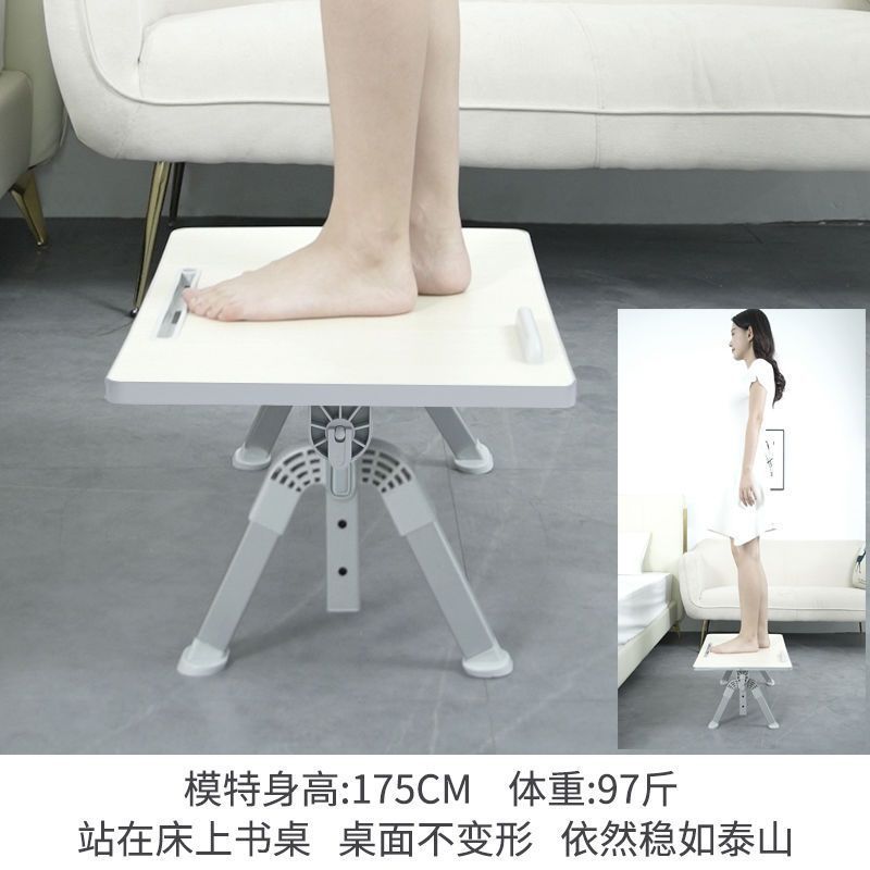 Bedroom Bay Window Dormitory Bed Small Table Student Laptop Lazy Table Foldableable Adjustable Study Desk