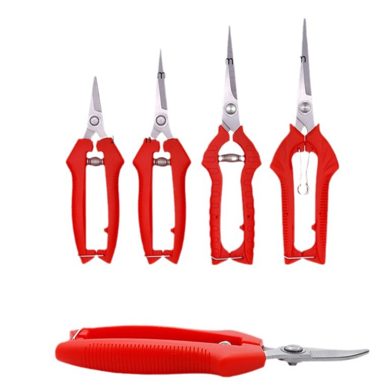 Garden shears pruning shears cuttings garden gardening household multifunctional stainless steel shears scissors grape fruit tree