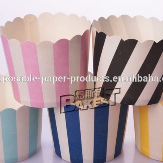 Disposable Rainbow Cake Cups TikTok Same as Tiramisu Cake Paper Tray Baking Supplies Oil-Proof Cake Cups