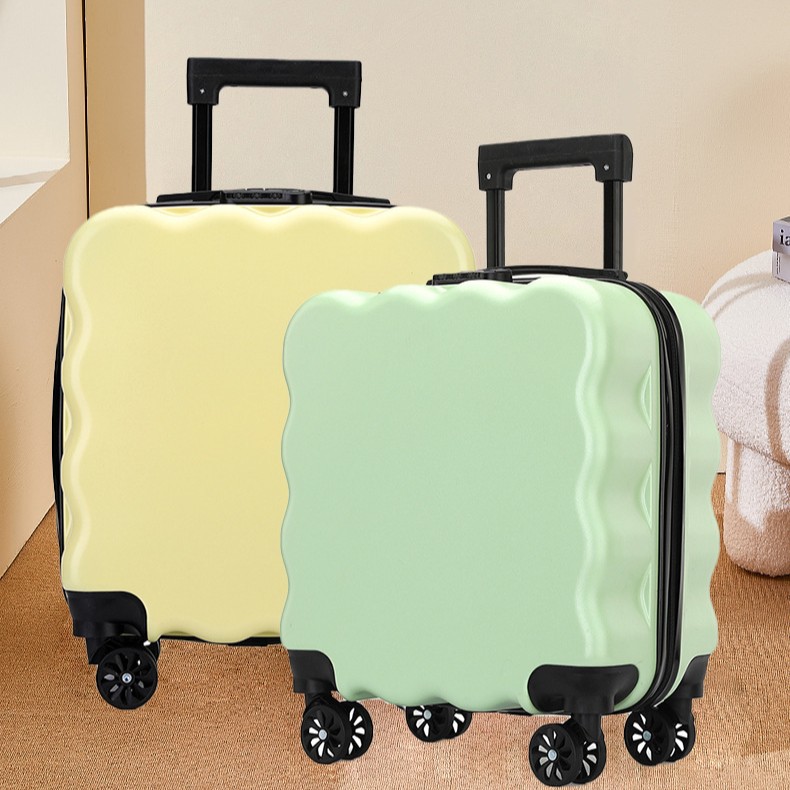 New Children's Luggage Printable Logo Large Capacity Cartoon Cute Trolley Case Universal Wheel Lock Suitcase
