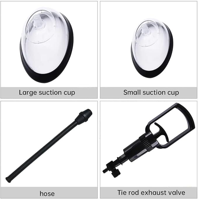 Foreign Trade Explosions Sex Adult Products Vacuum Toy Pull Rod Massage Breast Suction Vagina Plate Female Masturbator