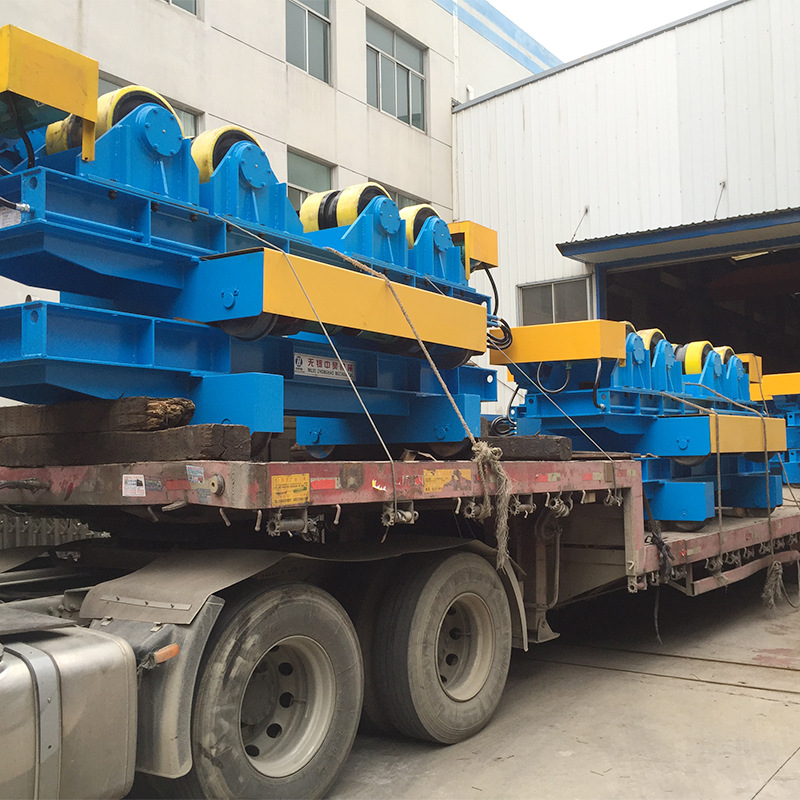 HGK-100 adjustable roller frame welding transmission frequency conversion stepless speed regulation tank welding bracket