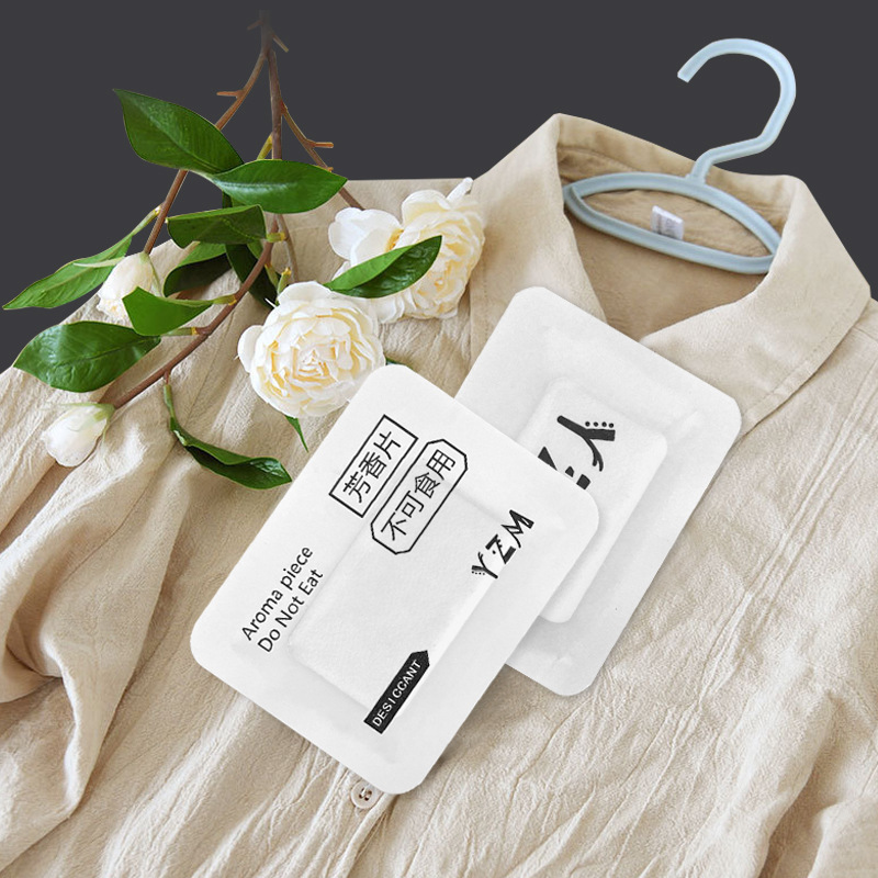 New Pure White Fragrance Piece Thickened Thickened Lasting Fragrance Clothing Shoe Box Crafts Fragrance Universal Moisture-Proof Sachet