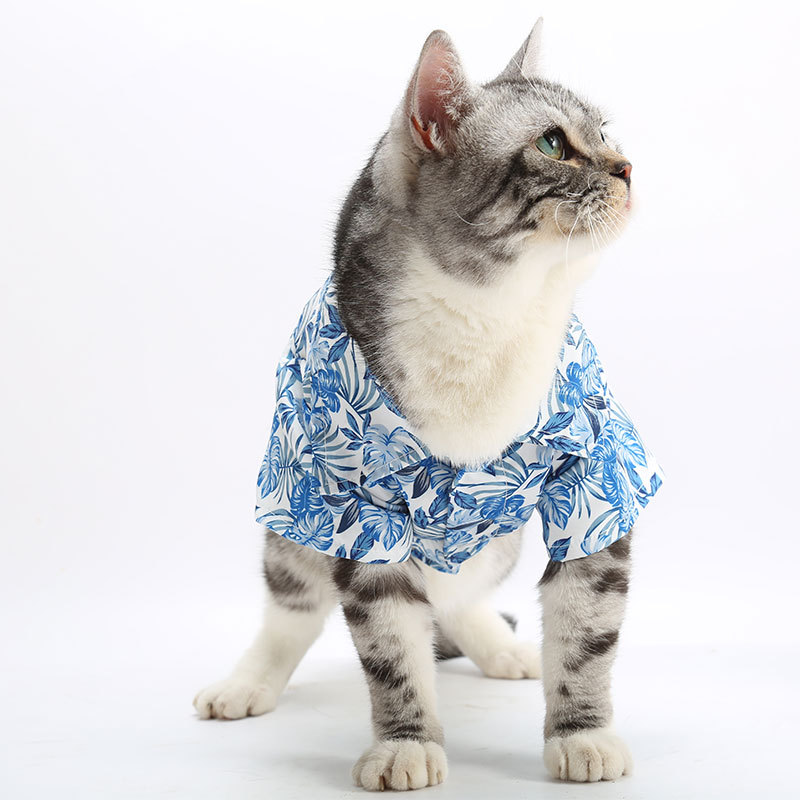 Clearance of Discontinued Sizes for Cross-Border Small to Medium-Sized Dogs, French Bulldogs, Bichons, Teddy Dogs, and Cats; Spring and Summer Thin Dog Shirts