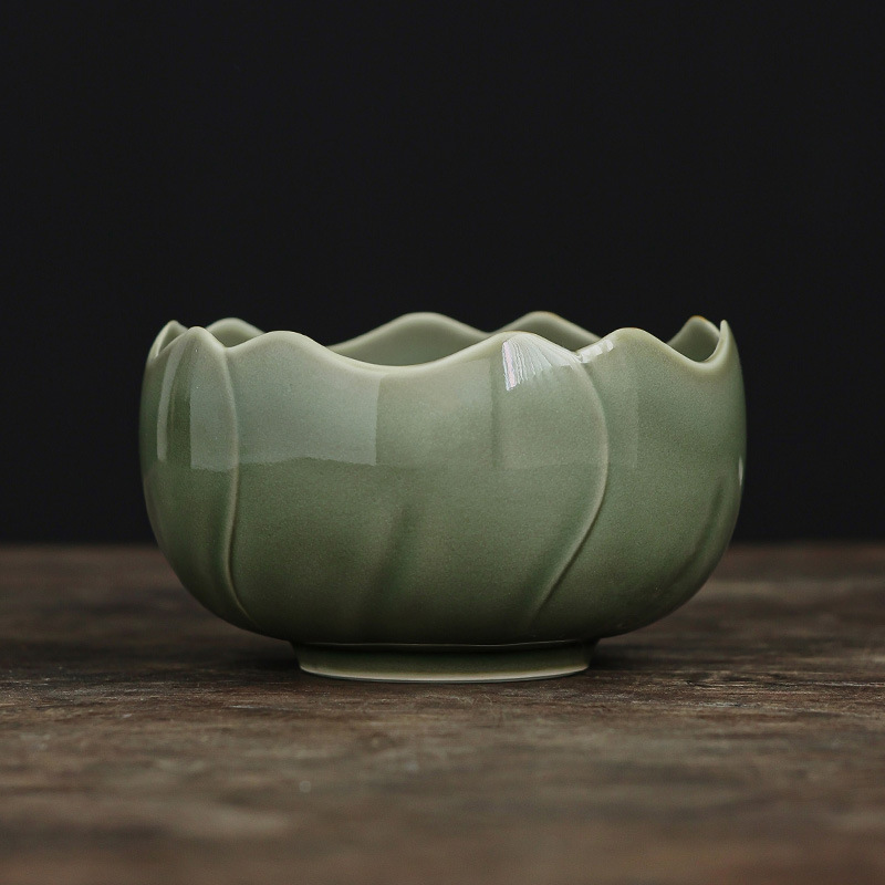 Керамическая чаша для мытья чая, аксессуары для кунг-фу чая