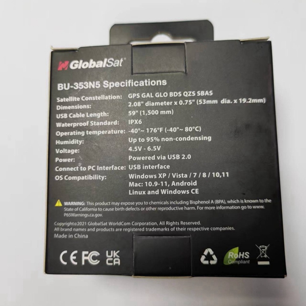 BU-353N5 GPS receiver original genuine goods new products fully replace the old BU-353S4