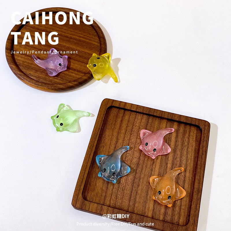 New Simulated Ocean Manta Ray Homemade Home Animal Ornaments DIY Refrigerator Magnet Ornaments Materials