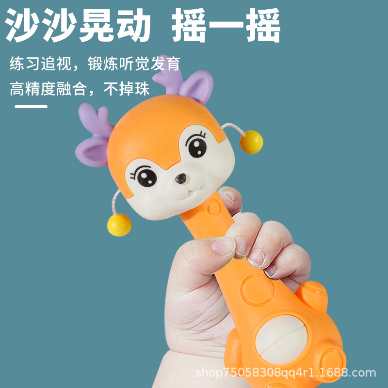 [Cross-border direct sales] multifunctional infant boiled rattle toy newborn baby 0-6-12 months