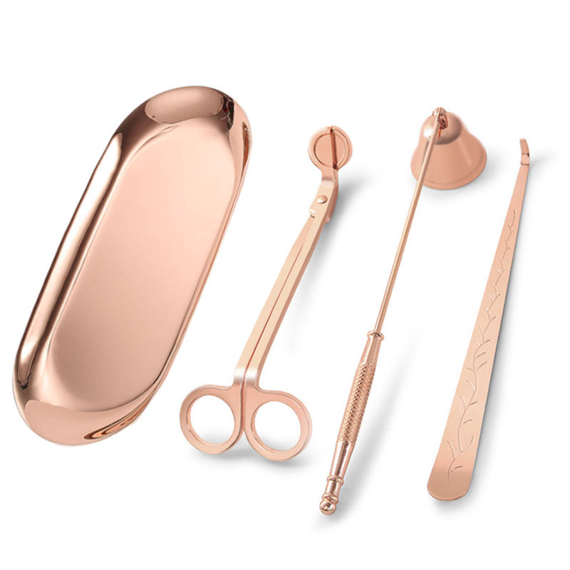 Manufacturer's Ready-Made Scented Candle Scissors Tool Set to Extinguish Candle Scissors Candle Wick Scissors Candle Extinguisher