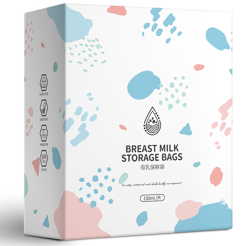 Large milk storage bag disposable milk bag breast milk storage milk preservation bag milk frozen milk storage bag 100ML150ML