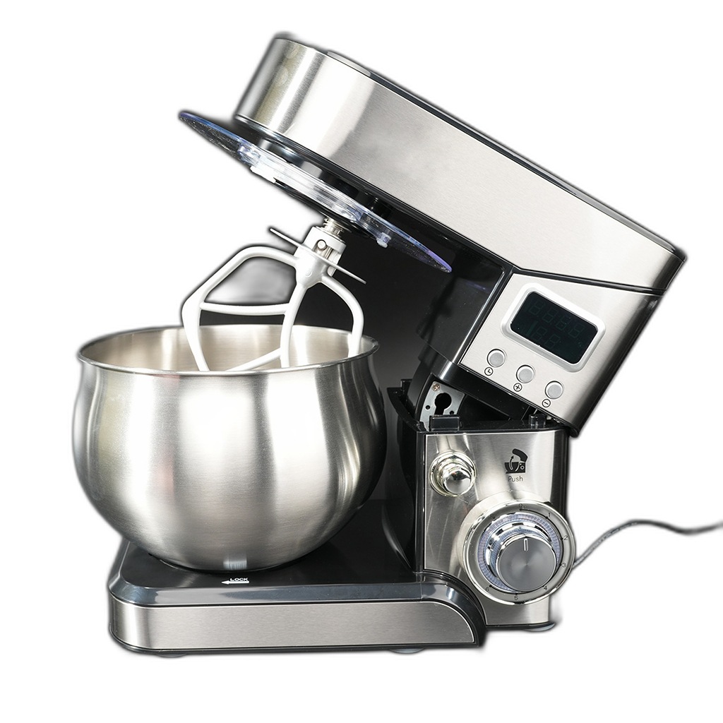 Foreign Trade Multifunctional 5L Household Chef Machine Stainless Steel Kitchen Machine Kneading Machine Mixing Flour Egg Making Machine