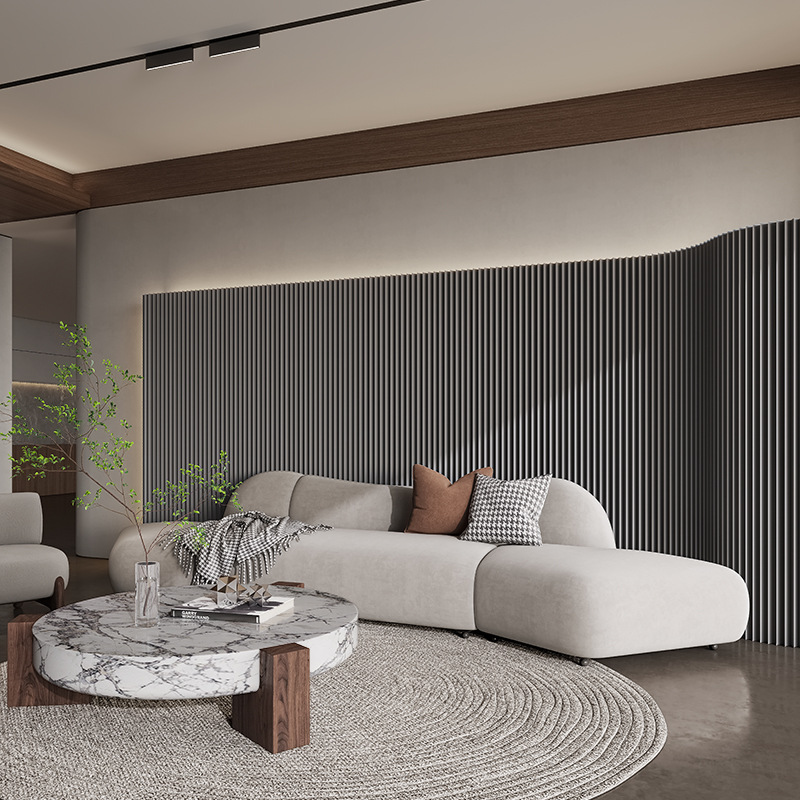 Factory direct foldable stretch partition organ paper wall store decoration exhibition layout commercial partition screen