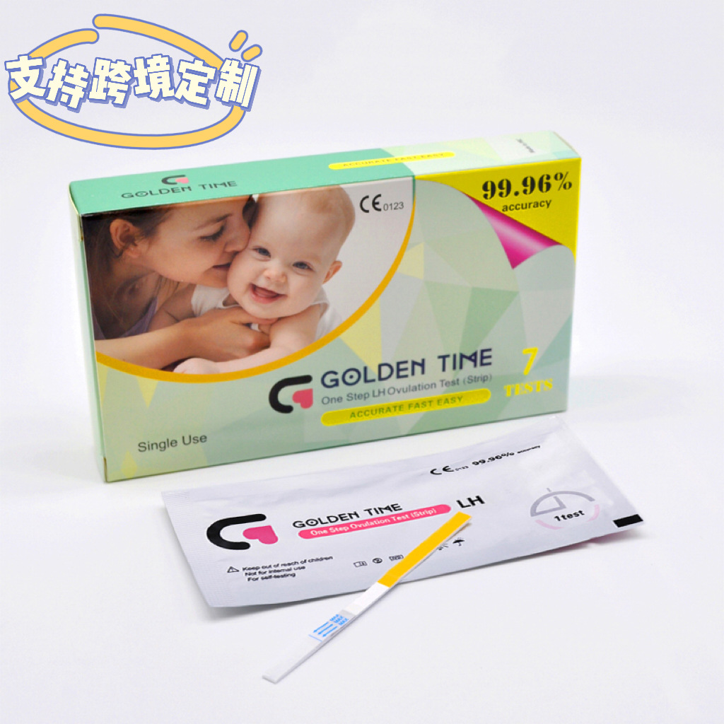 Прямые продажи, тестовые полоски Golden Time для ранней беременности и овуляции, 7/упаковка