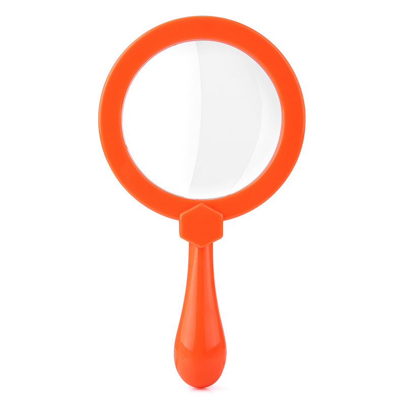 Children's Handheld Magnifying Glass Science Kindergarten High-Definition High-Power Portable Foldableing Plant Observation Magnifying Glass 110m