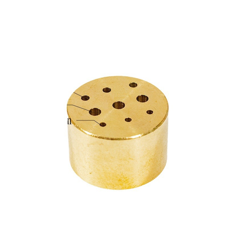 Pure brass nine-hole gourd water drop incense thread incense coil incense porous incense incense incense incense socket wholesale incense supplies