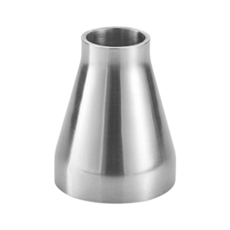 Sanitary Grade Concentric Reducing Tee 304 Stainless Steel Reducing Pipe Concentric Reducer Pipe Conversion Reducer Fitting