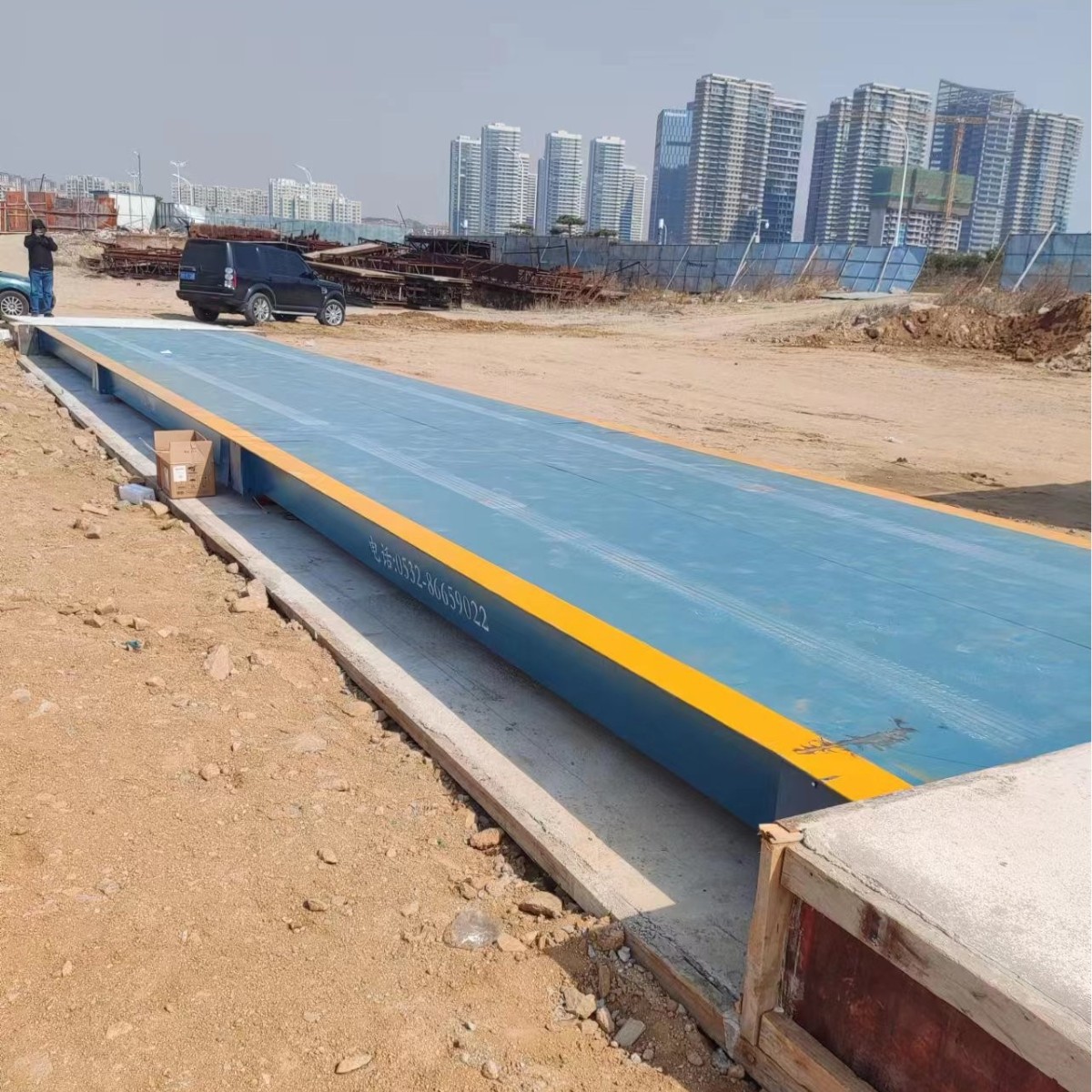 Электронные утолщенные напольные весы Вэйфан 10Т20Т30Т40Т50Т60Т80Т100Т120Т большие автомобильные весы