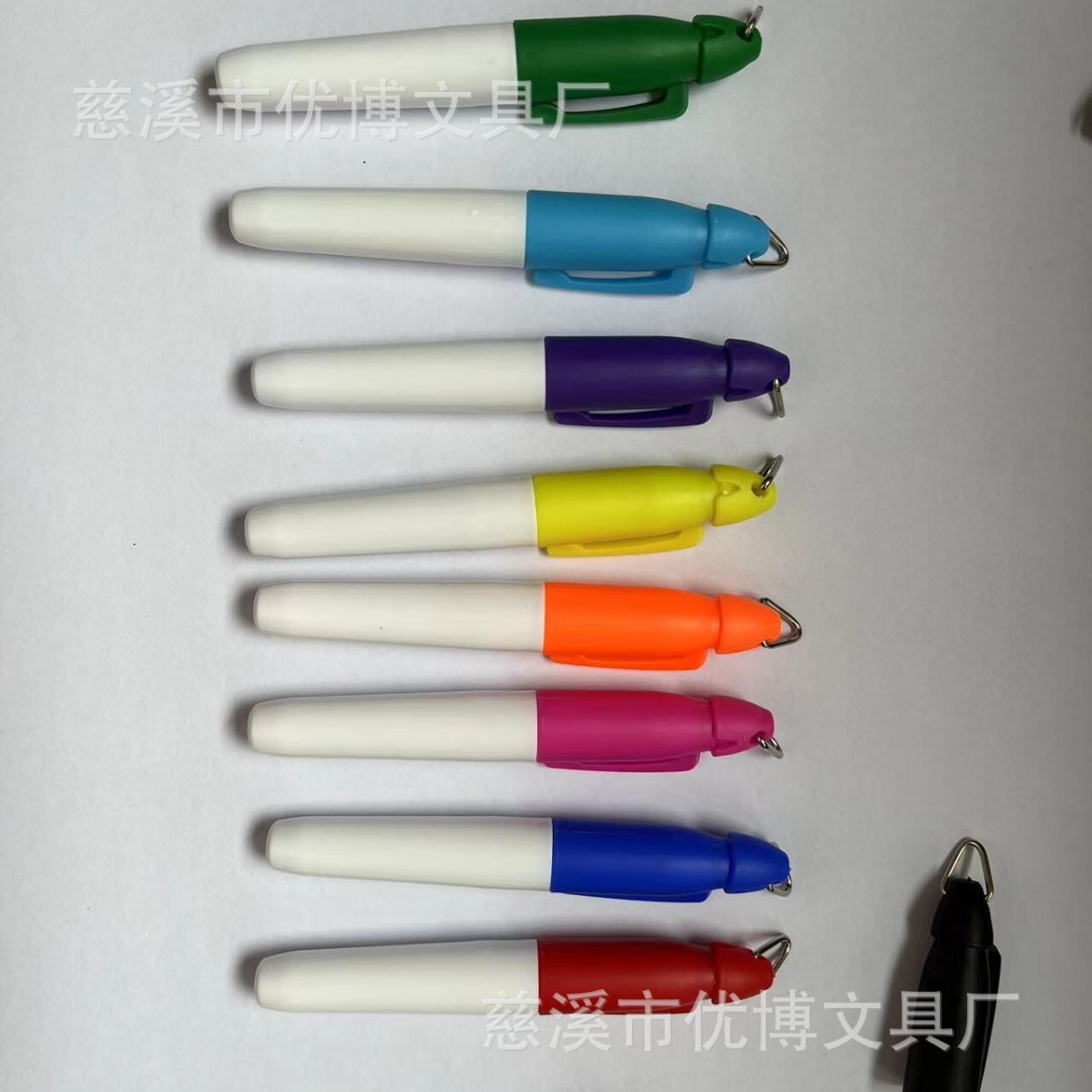 Spot golf ball special Mark marker pen, triangular metal ring marker pen, iron hook mini marker pen