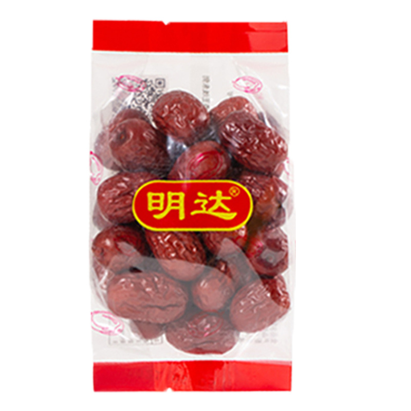Wholesale small bag of red dates 100g Xinjiang specialty Ruoqiang gray jujube small meat multi-Box 100 bags of supermarket supply
