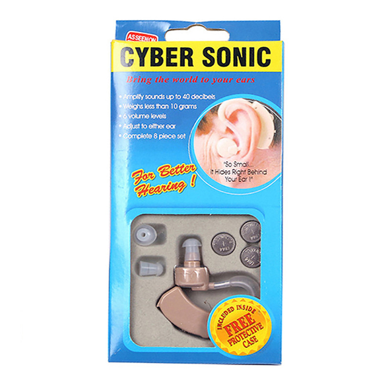 [Run Volume] Hearing Aid Backed-Ear High Cost-Effective Auxiliary Set of Sound Amplifier for Elderly Deafness and Hearing Impairment