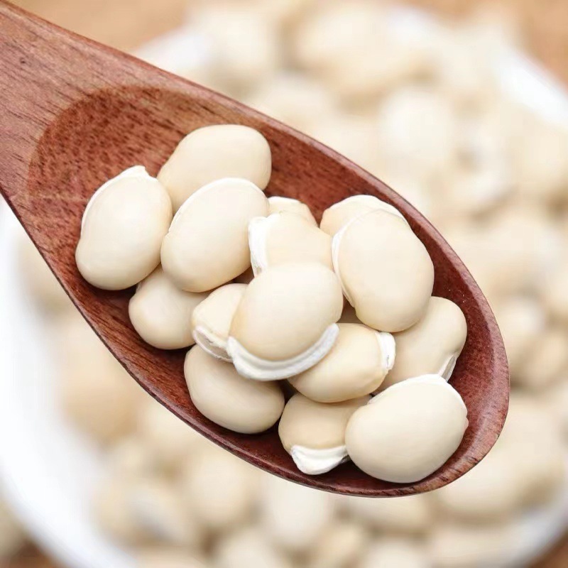 Premium White Lentils 500g Fresh Dried Goods Farm-Grown Yunnan White Lentils Suitable for Soup