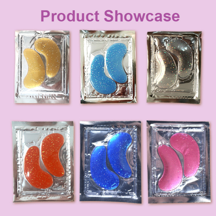 Hodaf Colorful Gold Eye Mask Oem Customized Collagen Eye Mask Cross-Border 24K Lady Eye Mask Oem Processing