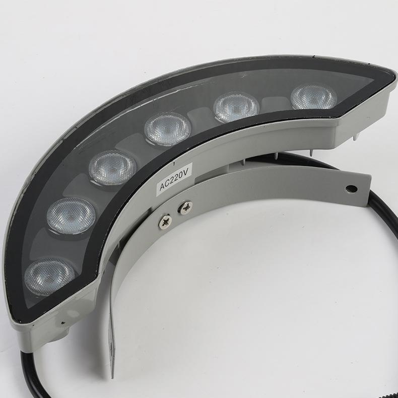 led corrugated lamp outdoor waterproof constant bright tile arc roof ancient building Pavilion beautifying Crescent decorative spotlight