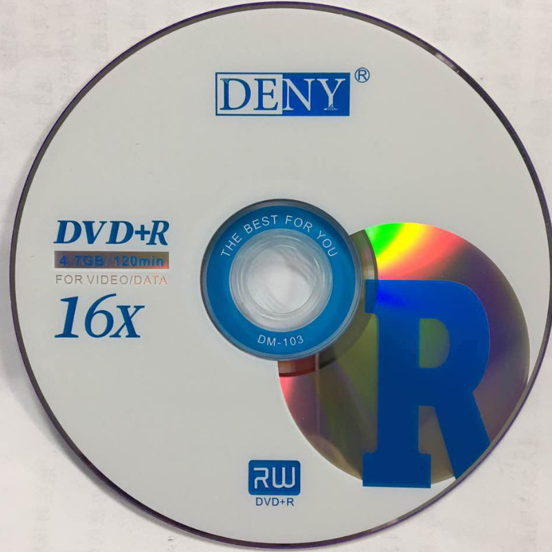 Oem Customized Dvd-R 16Xa Grade Neutral Blank Discs, 50 Pieces in a Plastic Container, Customizable