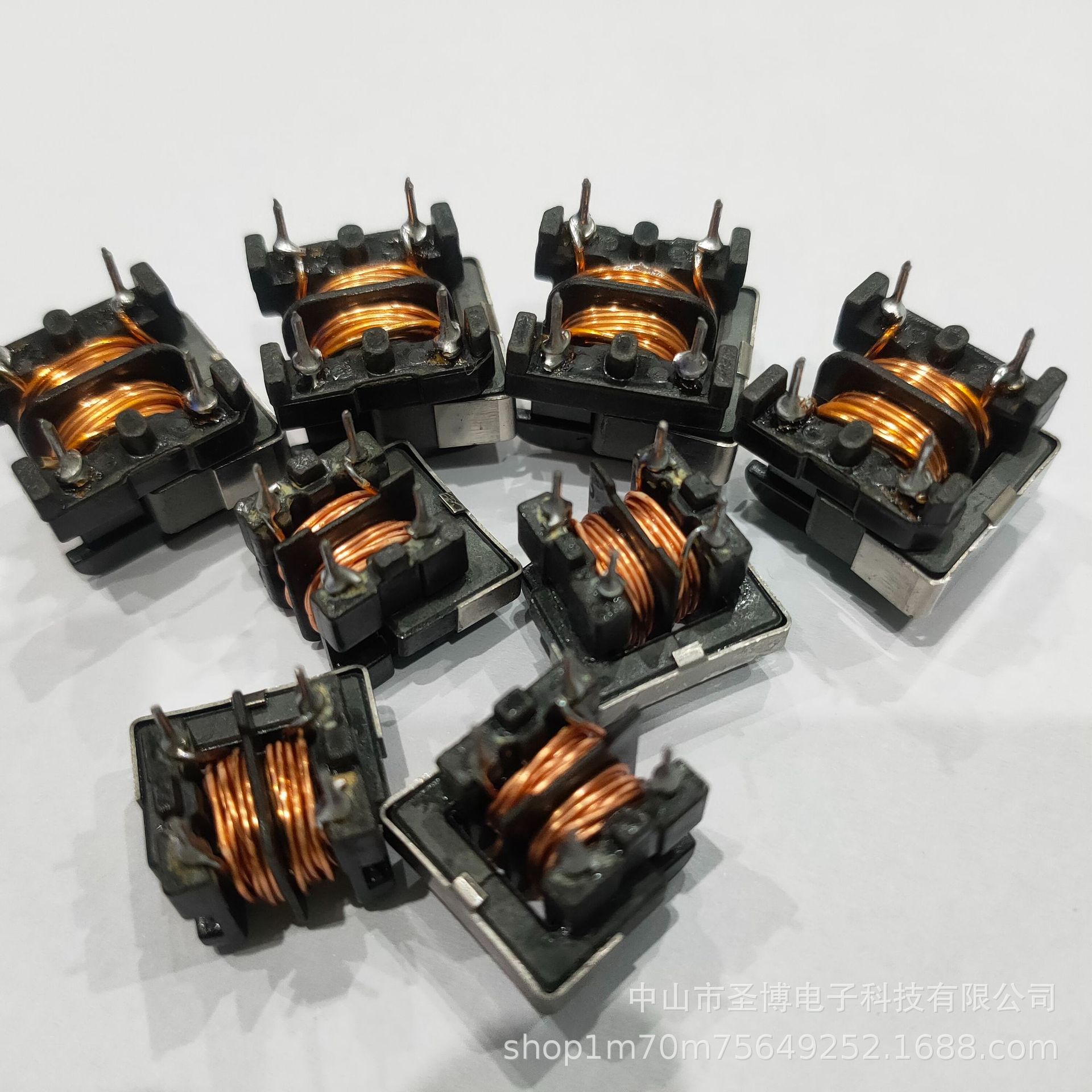 Uu9.8 Common Mode Inductor Uu10.5 Filter Td Flat Line Inductor Sq1515Sq1818 Magnetic Ring Coil 270