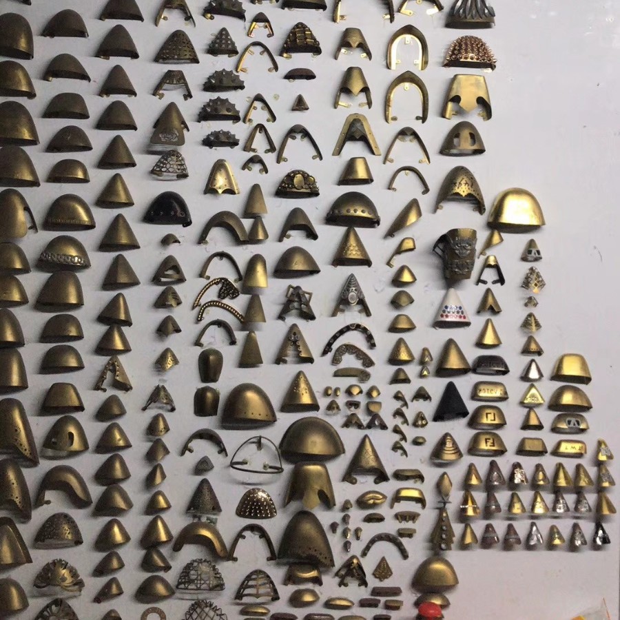 Copper and Iron Toe Shoe Accessories Metal Toe Shoe Hardware Shoe Buckle Metal Toe Shoe Heel Jindaw