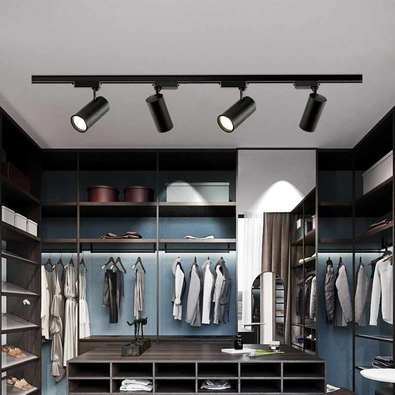 Cob Track Spotlights Clothing Store Exposed Spotlights Led Lights Track Lights Shop Commercial Shopping Mall Exhibition Hall Rail Lights