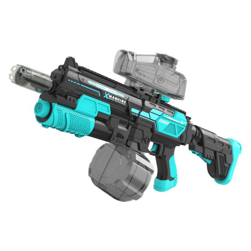 New Cross-border E-commerce M416 Hand-in-Hand Self-contained Electric Water Grenade Space Water Gun Colorful Artillery Large Capacity