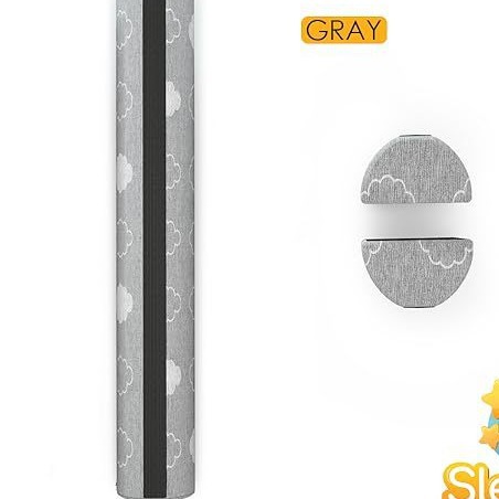 Custom Toddler Bed Bumper Memory Foam Bed Rails Waterproof Washable Double Sided Non-Slip Soft Cover