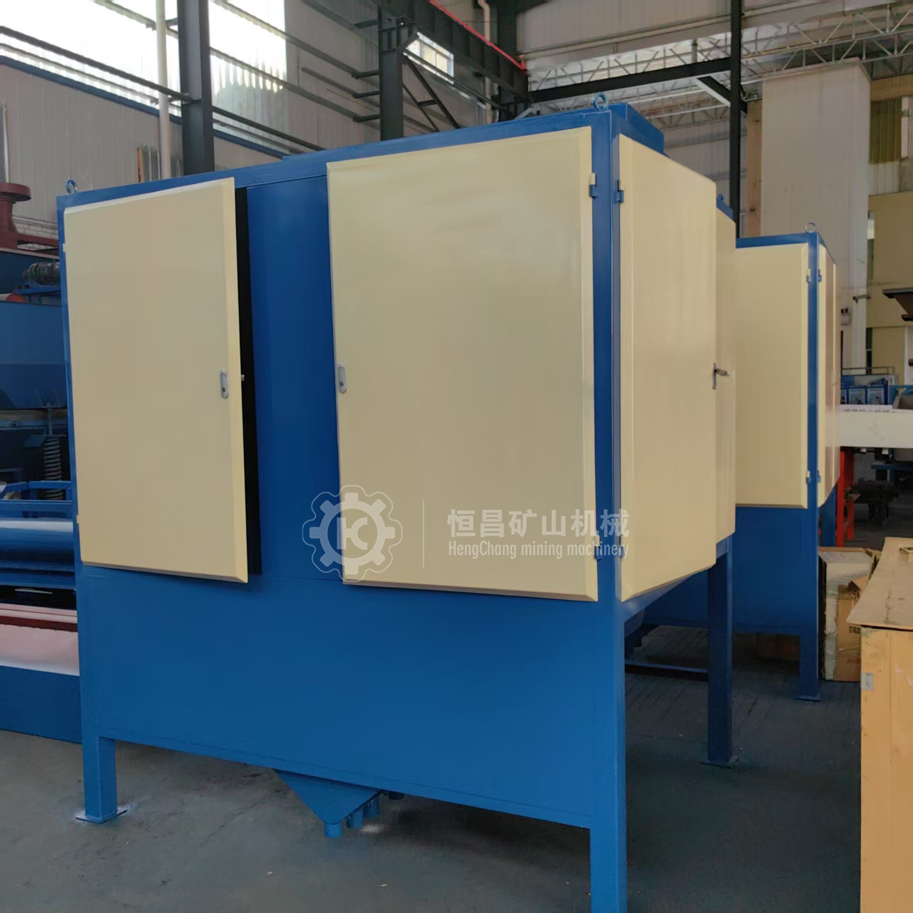 Special Permanent Magnet Roller Magnetic Separator for Zircon Sand, Dry Strong Magnetic Iron Removal Equipment, Processing Capacity 20T/H