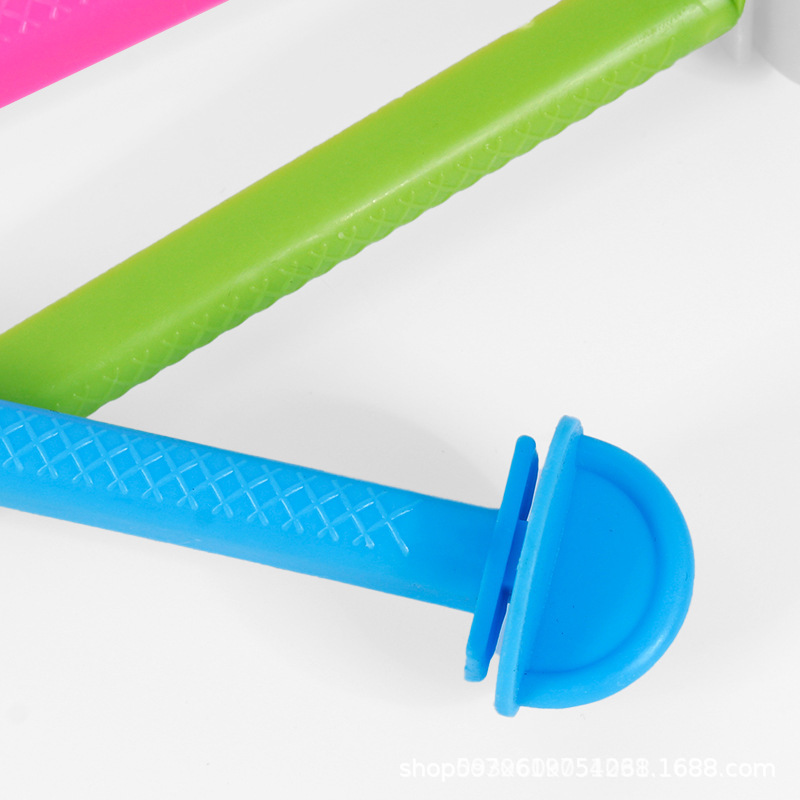 Bird Station Rod Plastic Water Washing Deformable Parrot Grinding Claw Grinding Mouth Rod Perch Toy Station Rod Bird Cage Accessories Supplies