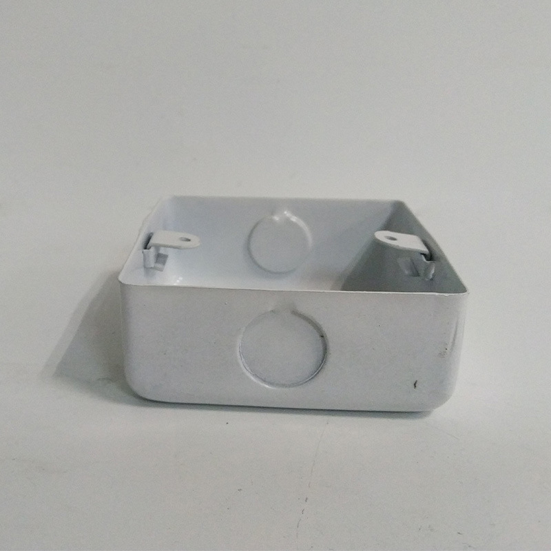 Type 86 open metal junction box metal switch socket bottom box charging pile machine room metal spraying iron box